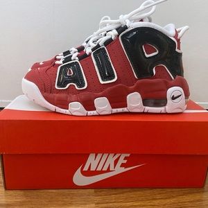 Nike Air More Uptempo Kids’ size 13 (red/black/white)